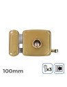 CERRADURA A IZQUIERDA 100MM 3 LLAVES