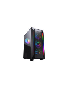 COUGAR CGR-5VM6B-MESH-G-RGB carcasa de ordenador Midi Tower Negro,