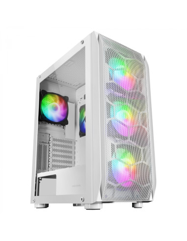Mars Gaming MC-KX, Torre Gaming Premium E-ATX, Sistema CPU Freezer, 5
