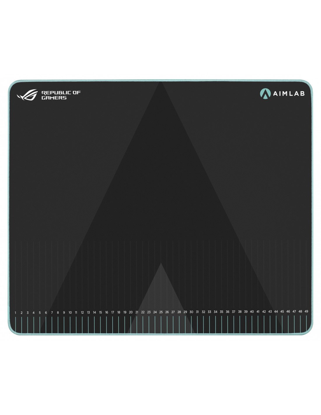 ASUS ROG Hone Ace Aim Lab Edition Alfombrilla de ratón para juegos Negro