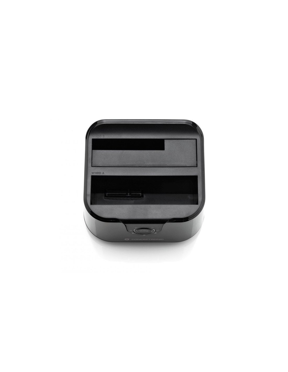 Conceptronic DONN12B base de conexión para disco duro USB 3.2 Gen 1 (3.1 Gen 1) Type-B Negro