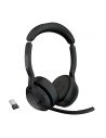 Jabra Evolve2 55 Auriculares Inalámbrico Diadema Oficina/Centro de llamadas Bluetooth Base de carga Negro