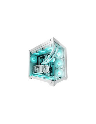 Mars Gaming MCV4 Blanco, Torre Gaming Custom XXL E-ATX, Ventana