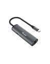Equip 133486 hub de interfaz USB Tipo C 1000 Mbit/s Negro, Gris