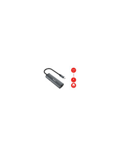 Equip Adaptador USB-C a red Gigabit RJ45 + 100W USB PD 2