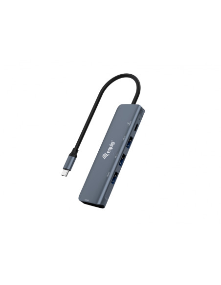 Equip Adaptador multifunción USB-C 5 en 1, HDMI, USB 3.2 GEN1, 100W
