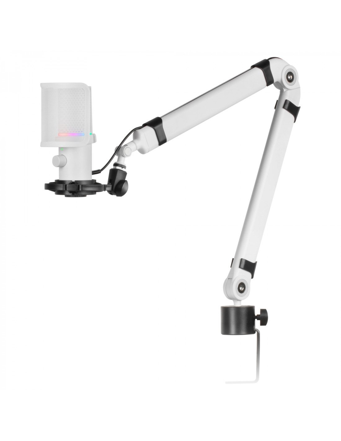 Mars Gaming MMIC-XT, Micrófono de Estudio Profesional Alta Definición 192Khz 24-bit, Brazo Omnidireccional, Soporte Antivibració