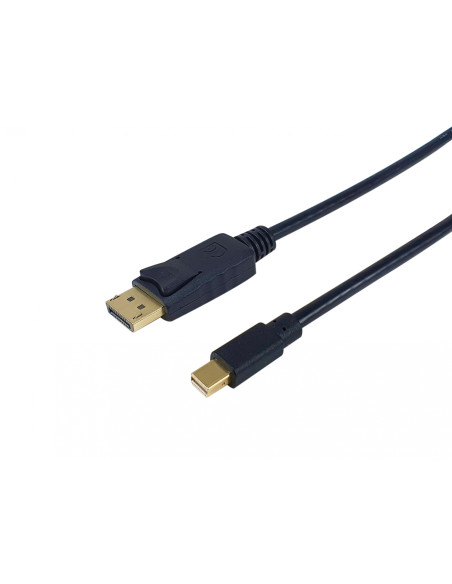 Equip Cable de Mini DisplayPort a DisplayPort, M/M, 2,0 m, 4K/60Hz