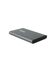 TooQ Caja Externa para Discos de 2,5â€ HDD/SSD, Gris