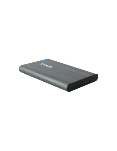 TooQ Caja Externa para Discos de 2,5â€ HDD/SSD, Gris