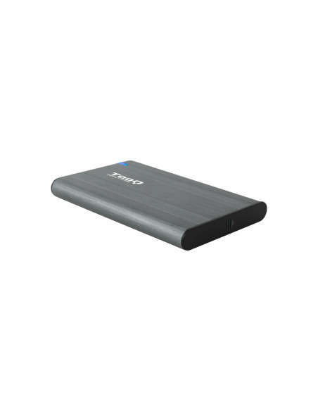 TooQ Caja Externa para Discos de 2,5â€ HDD/SSD, Gris