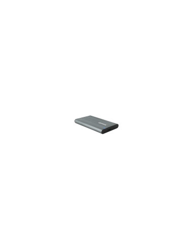 TooQ Caja Externa para Discos de 2,5” HDD/SSD, Gris