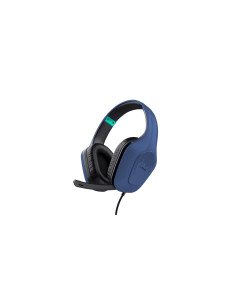 Trust GXT 415B Zirox Auriculares Alámbrico Diadema Juego Azul
