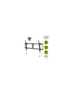 Wentronic Pro TILT (XL) 2,54 m (100") Negro 2