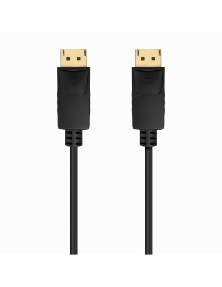 AISENS Cable DISPLAYPORT V1.2 CCS 4K@60Hz, DP/M-DP/M, Negro, 5.0m