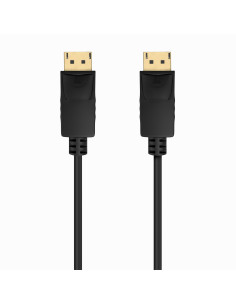 AISENS Cable DISPLAYPORT V1.2 CCS 4K@60Hz, DP/M-DP/M, Negro, 3.0m