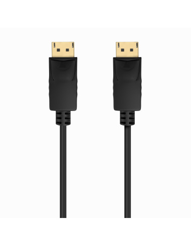 AISENS Cable DISPLAYPORT V1.2 CCS 4K@60Hz, DP/M-DP/M, Negro, 3.0m