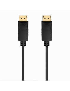 AISENS Cable DISPLAYPORT V1.2 CCS 4K@60Hz, DP/M-DP/M, Negro, 0.5m