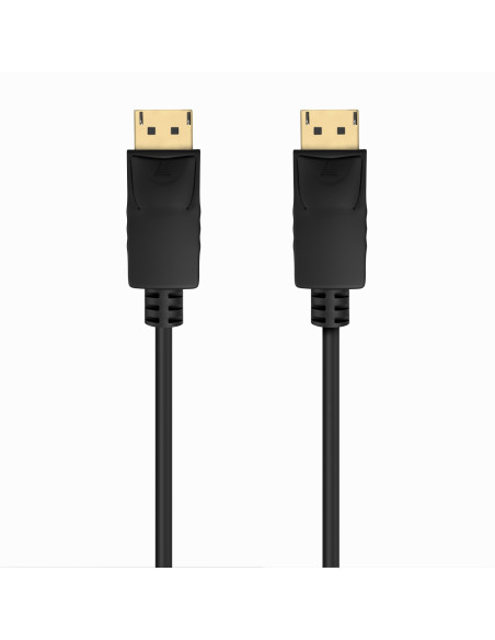 AISENS Cable DISPLAYPORT V1.2 CCS 4K@60Hz, DP/M-DP/M, Negro, 0.5m