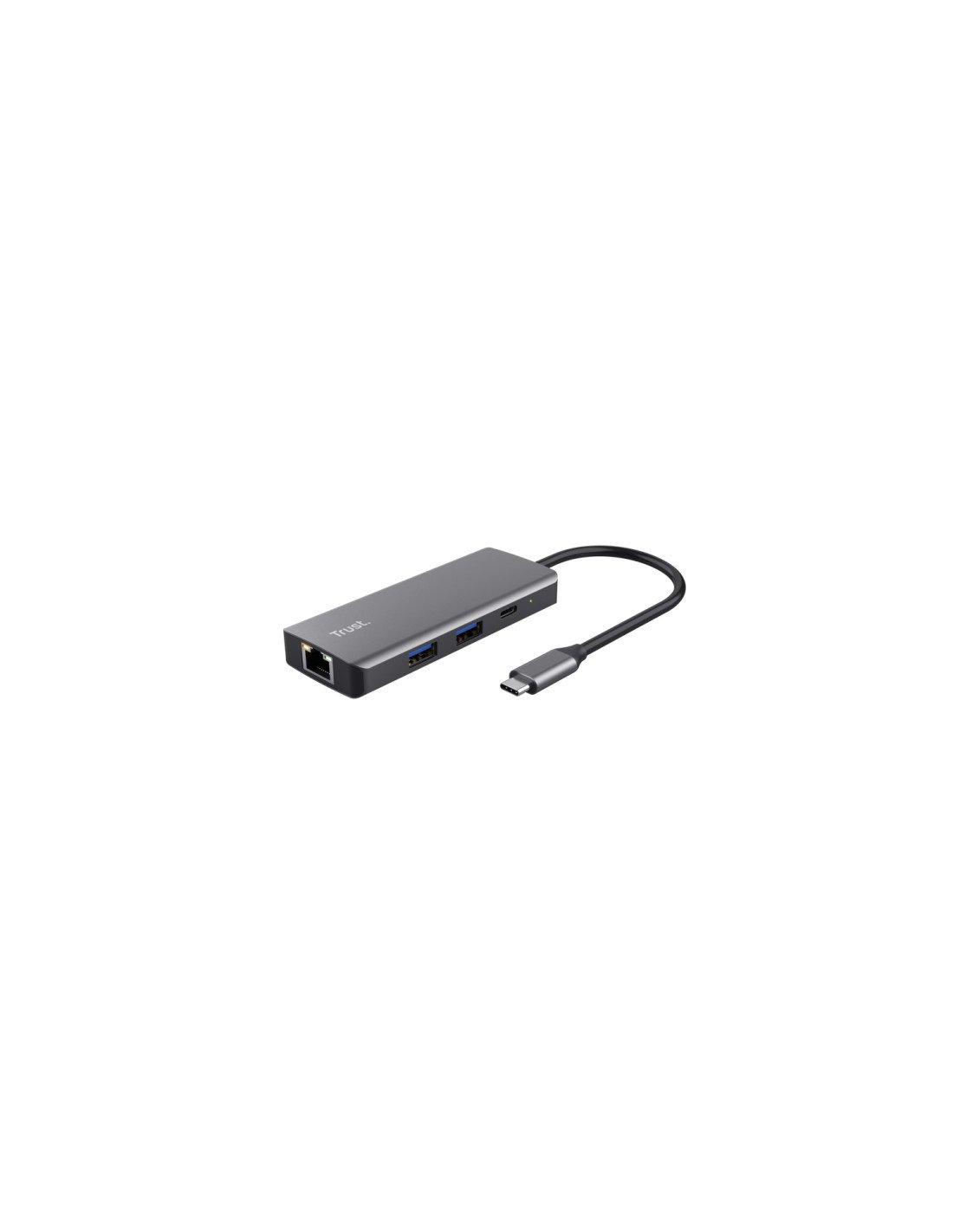 Trust Dalyx USB Tipo C 1000 Mbit/s Plata