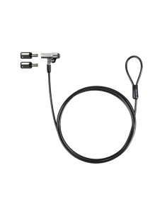 TooQ Cable de Seguridad Tipo NANO con Llave para Portátiles 1.5