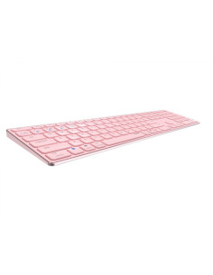 Rapoo E9800M teclado Bluetooth QWERTY Rosa 2