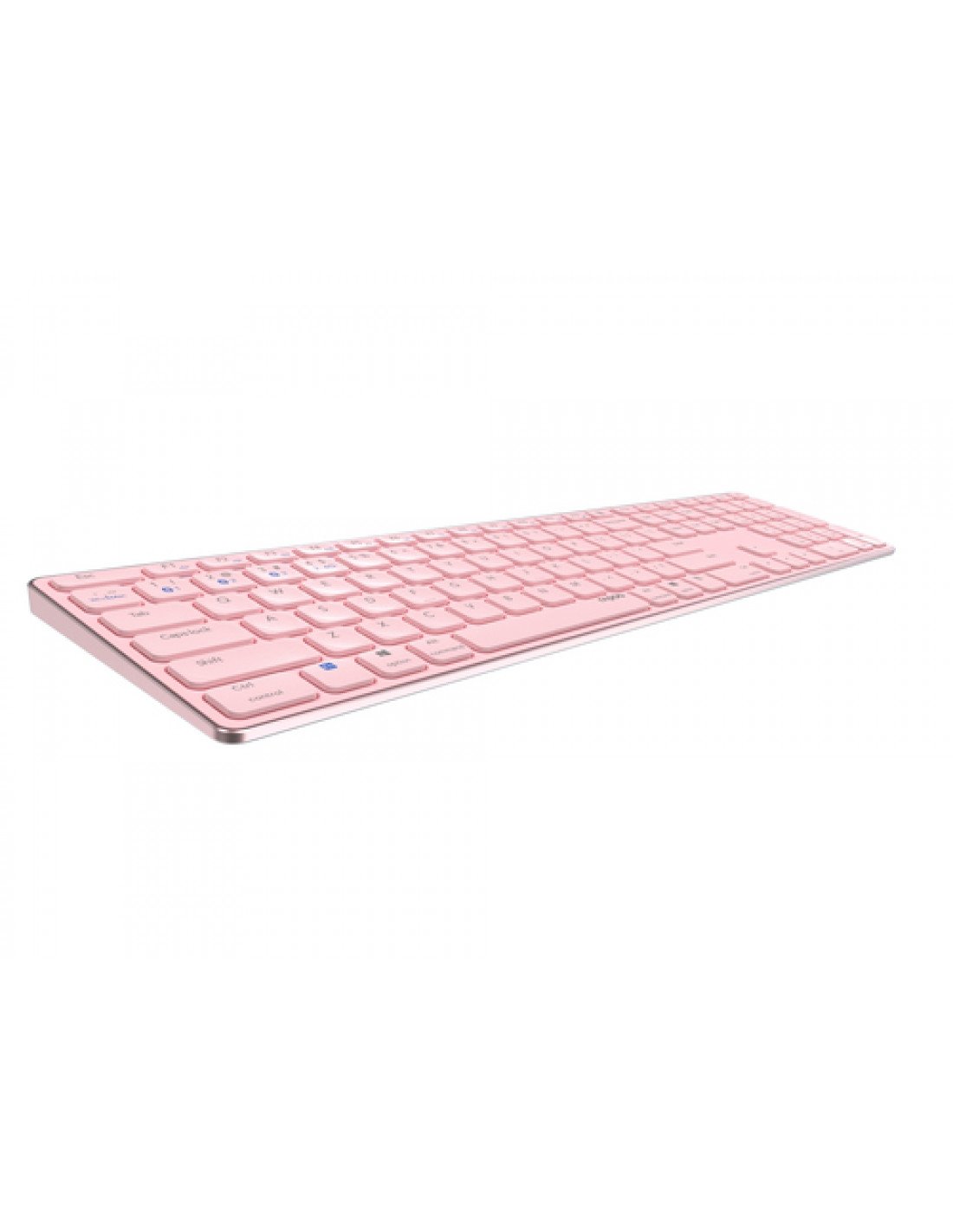 Rapoo E9800M teclado Bluetooth QWERTY Rosa