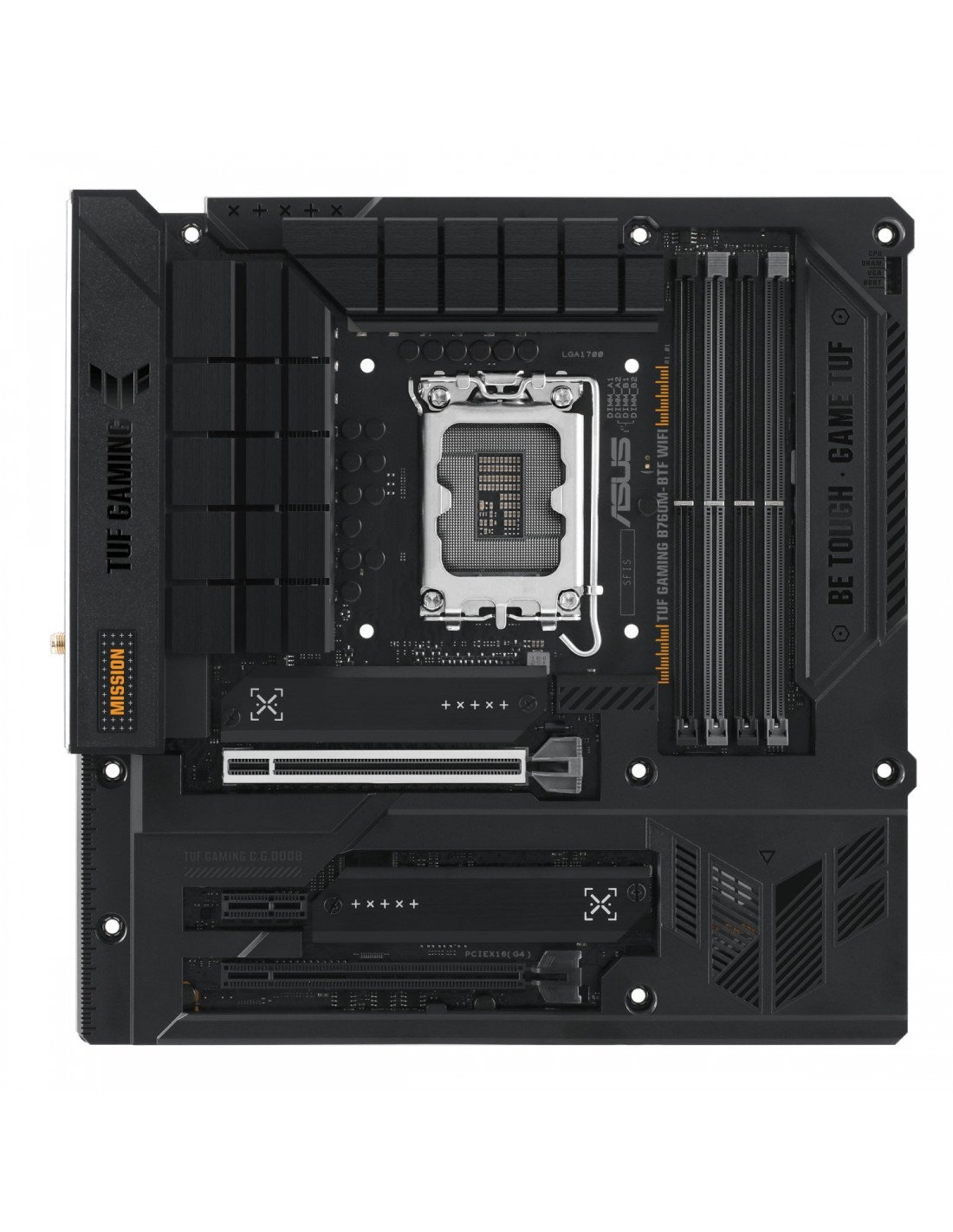 ASUS TUF GAMING B760M-BTF WIFI Intel B760 LGA 1700 micro ATX