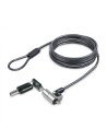 StarTech.com NANOK-LAPTOP-LOCK cable antirrobo Negro, Plata 2 m