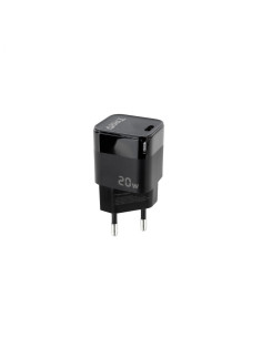 TooQ TQWC-PD20 cargador de dispositivo móvil Universal Negro