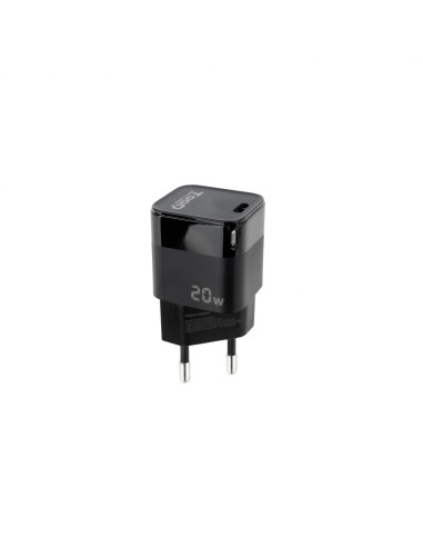 TooQ TQWC-PD20 cargador de dispositivo móvil Universal Negro