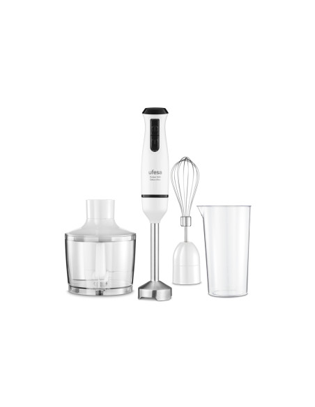 Ufesa 70105523 licuadora 0,6 L Batidora de inmersión 600 W Negro, Blanco