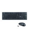 Equip 245221 teclado Ratón incluido RF inalámbrico QWERTY Español Negro