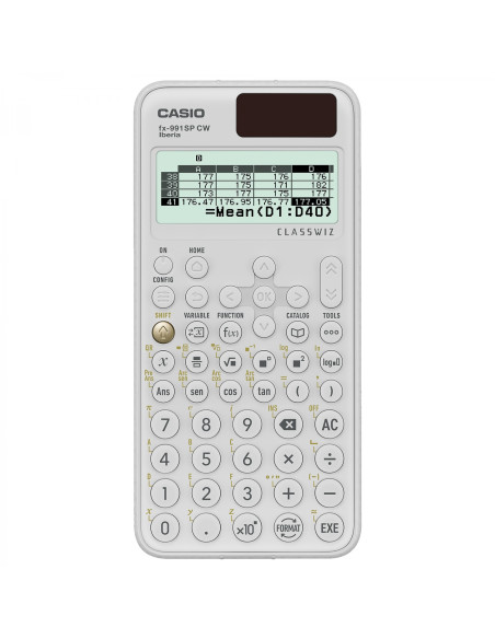 Casio FX-991SPX CW calculadora Bolsillo Calculadora cientÍ­fica Azul
