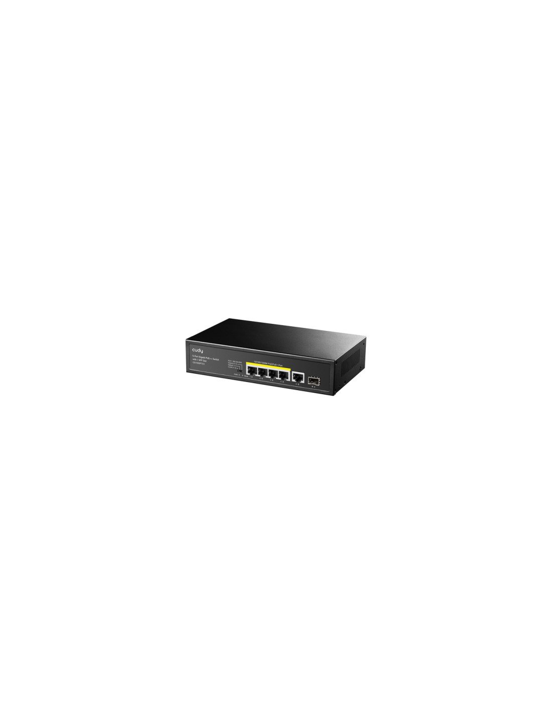 Cudy GS1005PTS1 switch Gigabit Ethernet (10/100/1000) EnergÍ­a sobre Ethernet (PoE) Negro