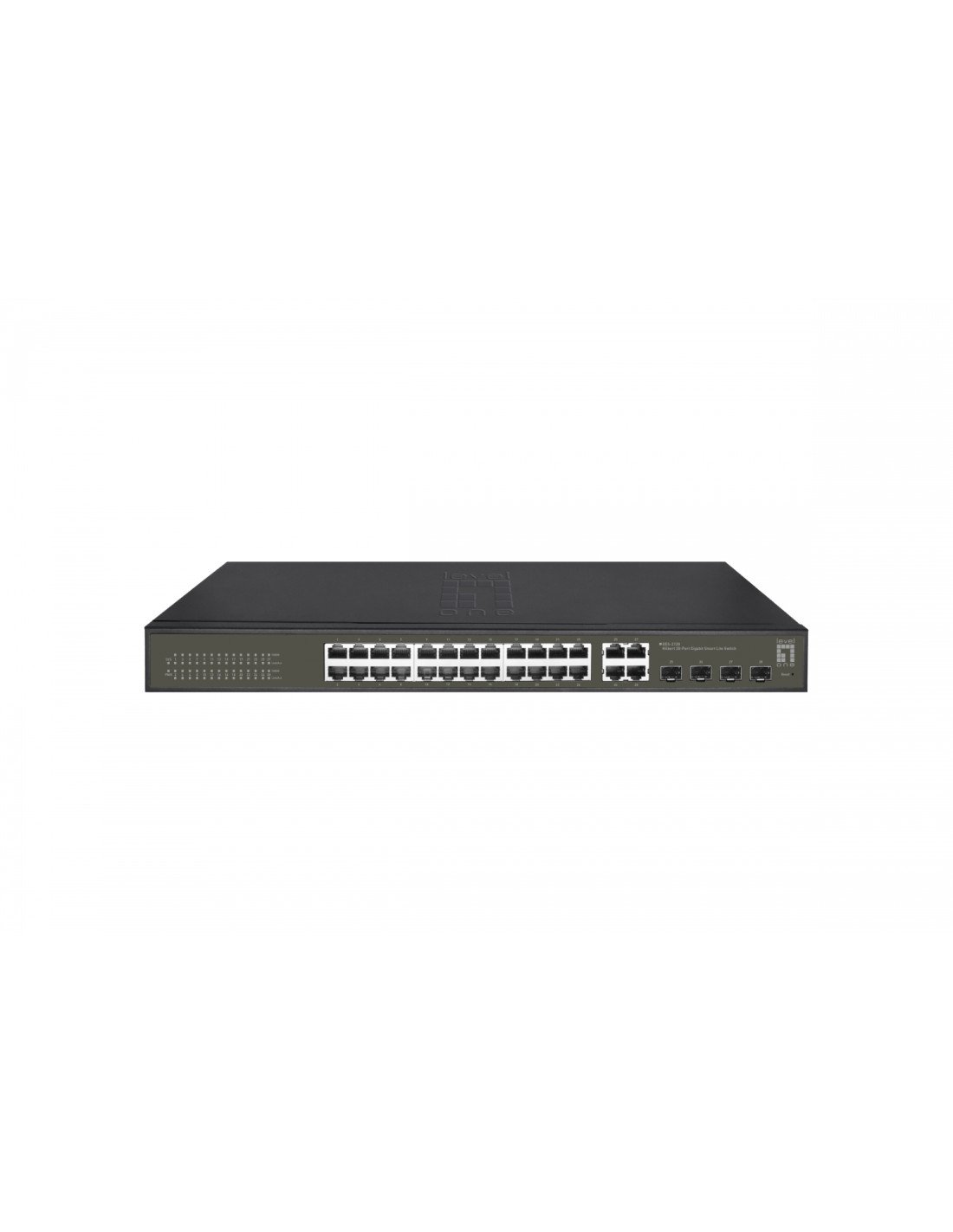 LevelOne GES-2128 switch Gestionado L2 Gigabit Ethernet (10/100/1000) Negro