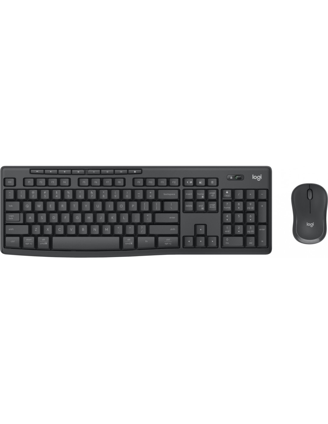 Logitech MK370 Combo for Business teclado Ratón incluido RF Wireless + Bluetooth QWERTY Español Grafito
