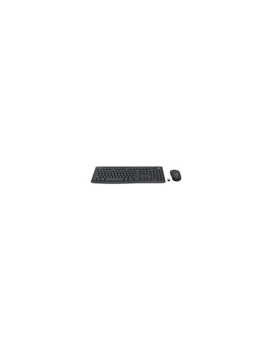 Logitech MK370 Combo for Business teclado Ratón incluido RF Wireless + Bluetooth QWERTY Español Grafito