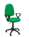 Piqueras y Crespo Silla Ayna bali verde con brazo fijo