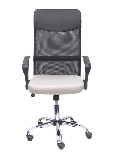 Piqueras y Crespo Silla Gontar respaldo malla negro asiento gris claro