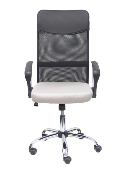 Piqueras y Crespo Silla Gontar respaldo malla negro asiento gris claro