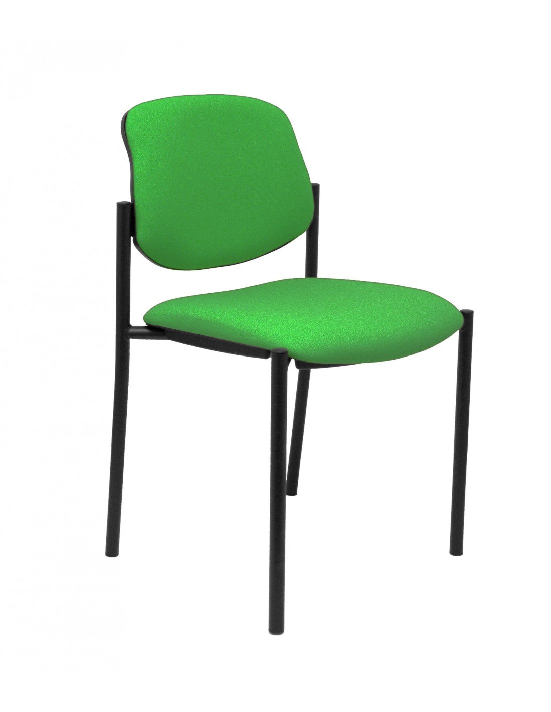 Piqueras y Crespo Silla fija Styl bali verde chasis negro