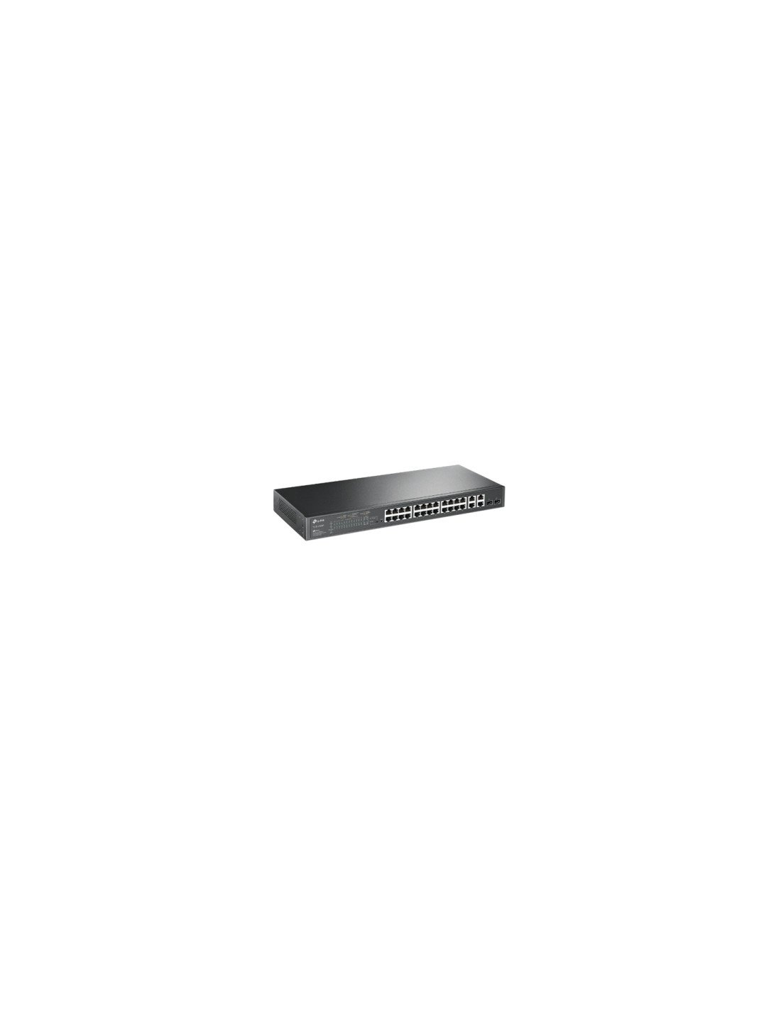 TP-Link T1500-28PCT Gestionado L2 Fast Ethernet (10/100) EnergÍ­a sobre Ethernet (PoE) 1U Negro