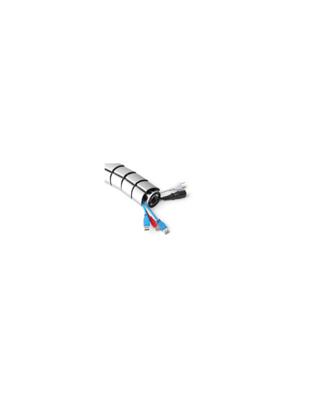 Equip 650862 organizador de cables Escritorio Pasacables Plata 1