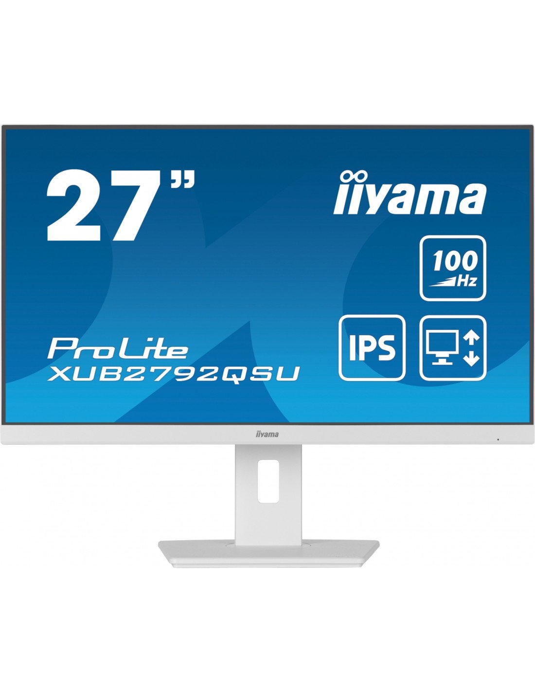 iiyama ProLite XUB2792QSU-W6 27" Wide Quad HD LED Blanco