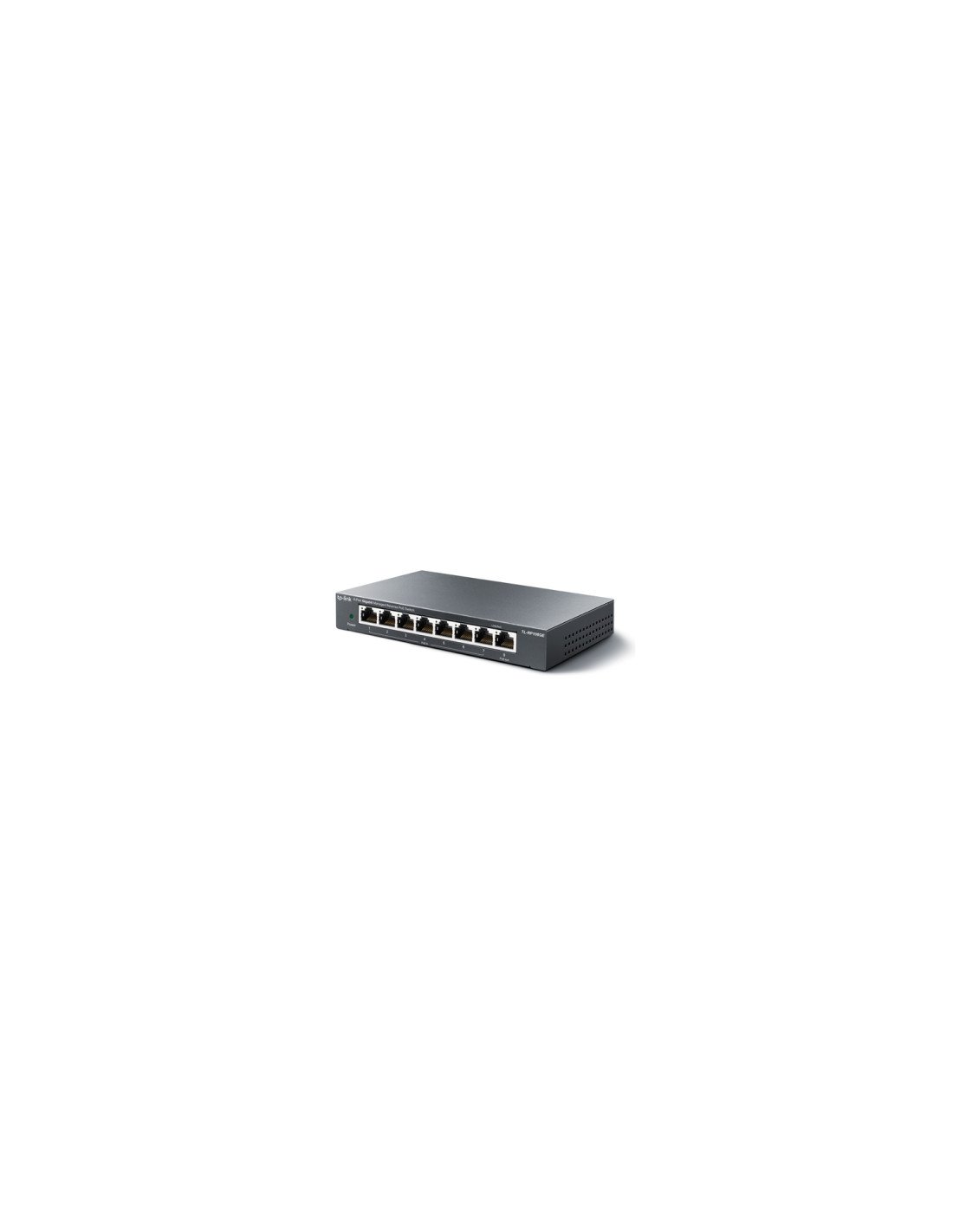 TP-Link TL-RP108GE switch Gestionado L2 Gigabit Ethernet (10/100/1000) EnergÍ­a sobre Ethernet (PoE) Negro