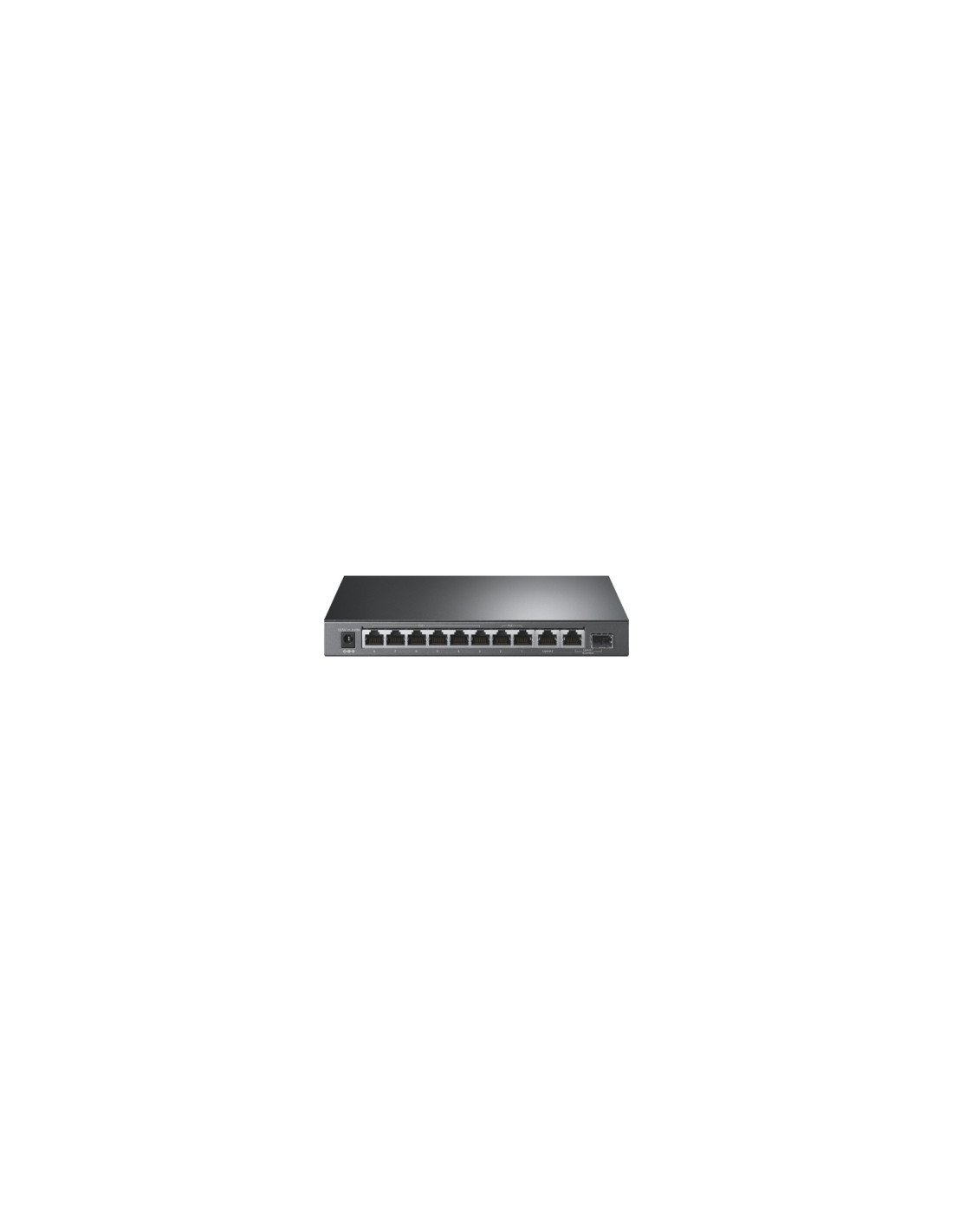 TP-Link TL-SG1210PP switch No administrado Gigabit Ethernet (10/100/1000) EnergÍ­a sobre Ethernet (PoE) Negro