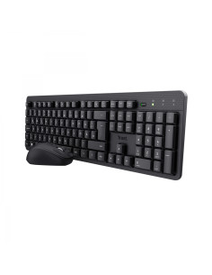 Trust TKM-360 teclado Ratón incluido RF inalámbrico QWERTY Español Negro