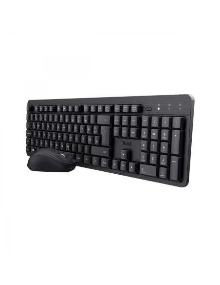Trust TKM-360 teclado Ratón incluido Oficina RF inalámbrico QWERTY