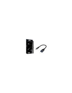 Conceptronic ABBY18B cambiador de género para cable USB-C USB-A Negro 2